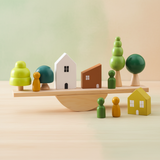 Wooden Forest Blocks – Creatief & Ontwikkeling – Houten Stapel Blokken Set