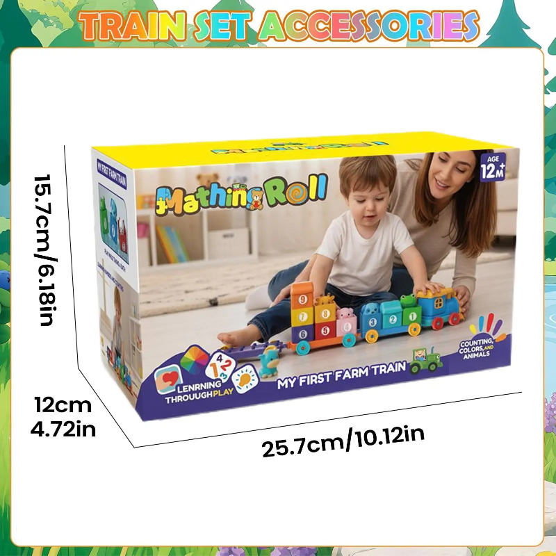 SmartTrain – Educatief & Leuk – Kinder Speel Treinset
