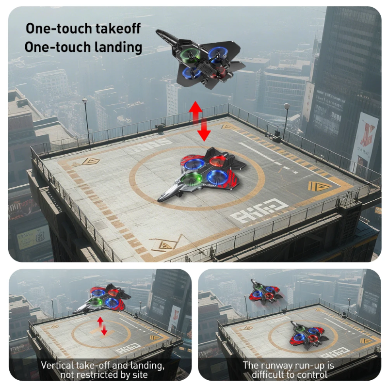 AeroBattle – Actie & Plezier – RC Stunt Vliegtuig Met Licht
