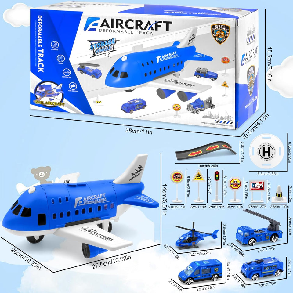 MiniAirBase – Interactief & Educatief – Vliegveld Speelset Met Voertuigen
