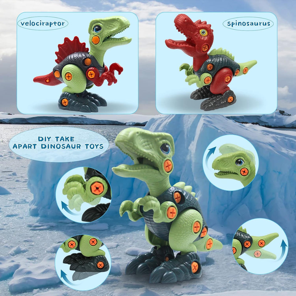 Little Dino Toolbox™ - Drill & Design - Dino Bouwspeelgoed
