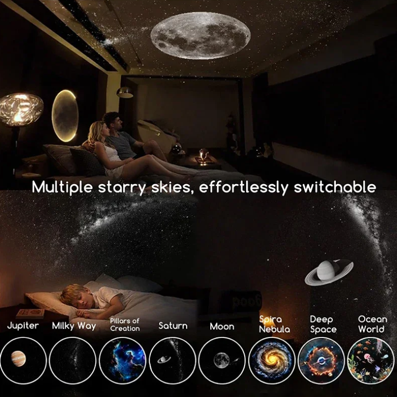 NightSky – Dimbaar & Magisch in de Slaapkamer – LED Galaxy Lamp