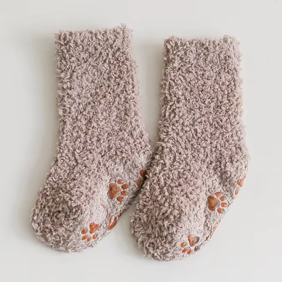 SnuggleBoo – Warm & Zacht – Fleece Babysokken