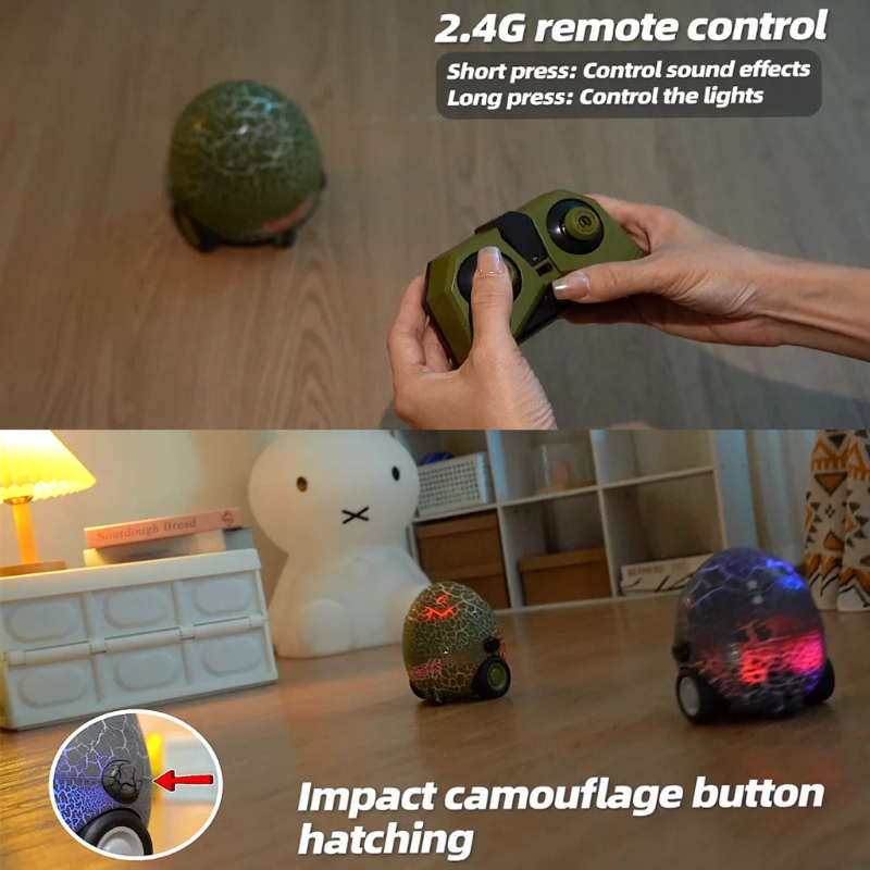 RoarPlay – Spannend & Interactief – RC Dinosaur Ei