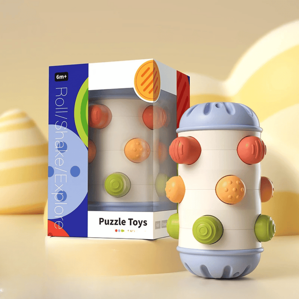 Sensory Baby Roll™ - Kruip & Grijp - Sensorisch Speelgoed