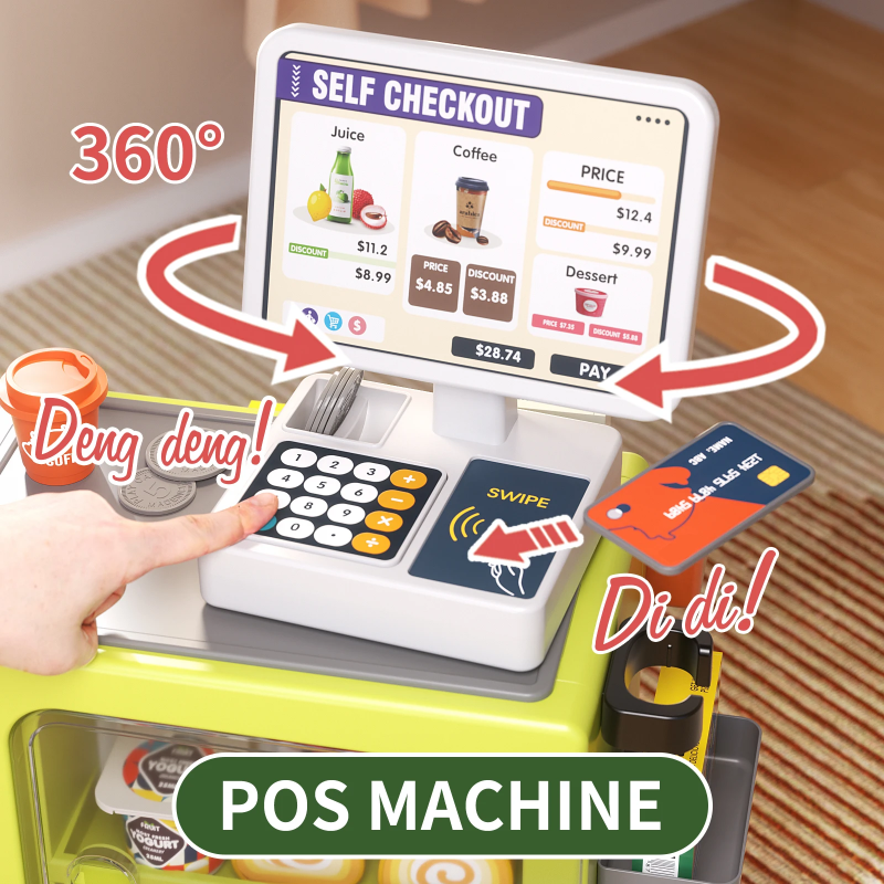 PlaySmart – Creatief & Educatief – Supermarkt Speelset
