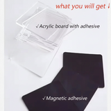 FridgeArt – Creatief & Persoonlijk – DIY Acryl Magneetset voor de Koelkast