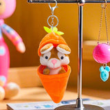 Personalized Bunny – Ultiem Paascadeau - Pluche wortelkonijn met naam