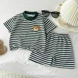 Kids Stripe Outfit – Trendy & Comfort – Zomer Kinder Outfit
