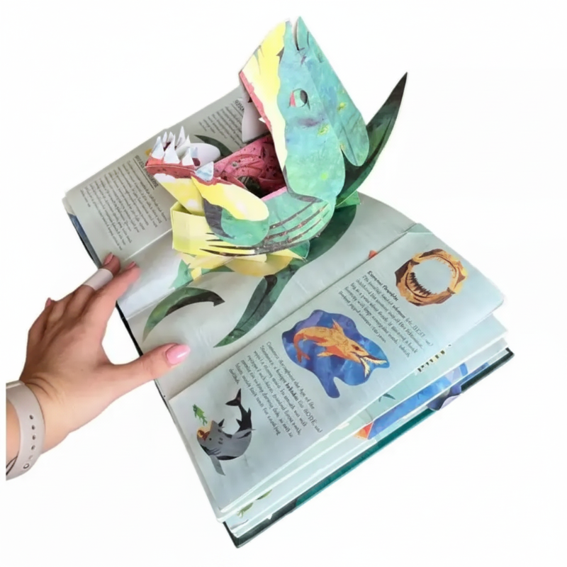 JurassicKids – Spannend & Educatief – 3D Dinosaurussen Encyclopedie Pop-Up Boek