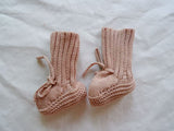 Mini Fashion™ - Warm & Stijlvol - Gebreide Babyslofjes
