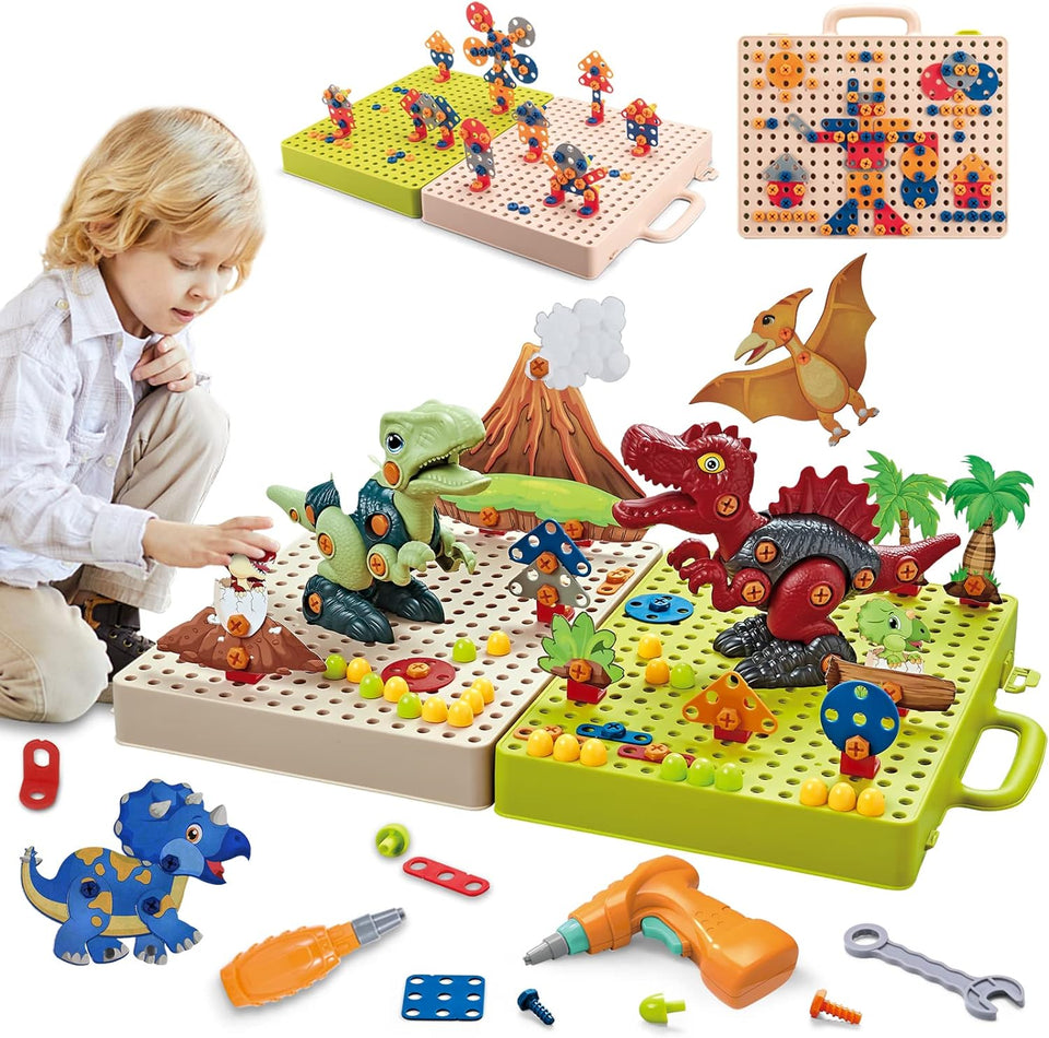 Little Dino Toolbox™ - Drill & Design - Dino Bouwspeelgoed