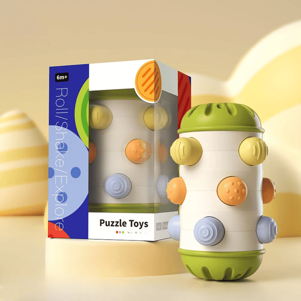 Sensory Baby Roll™ - Kruip & Grijp - Sensorisch Speelgoed