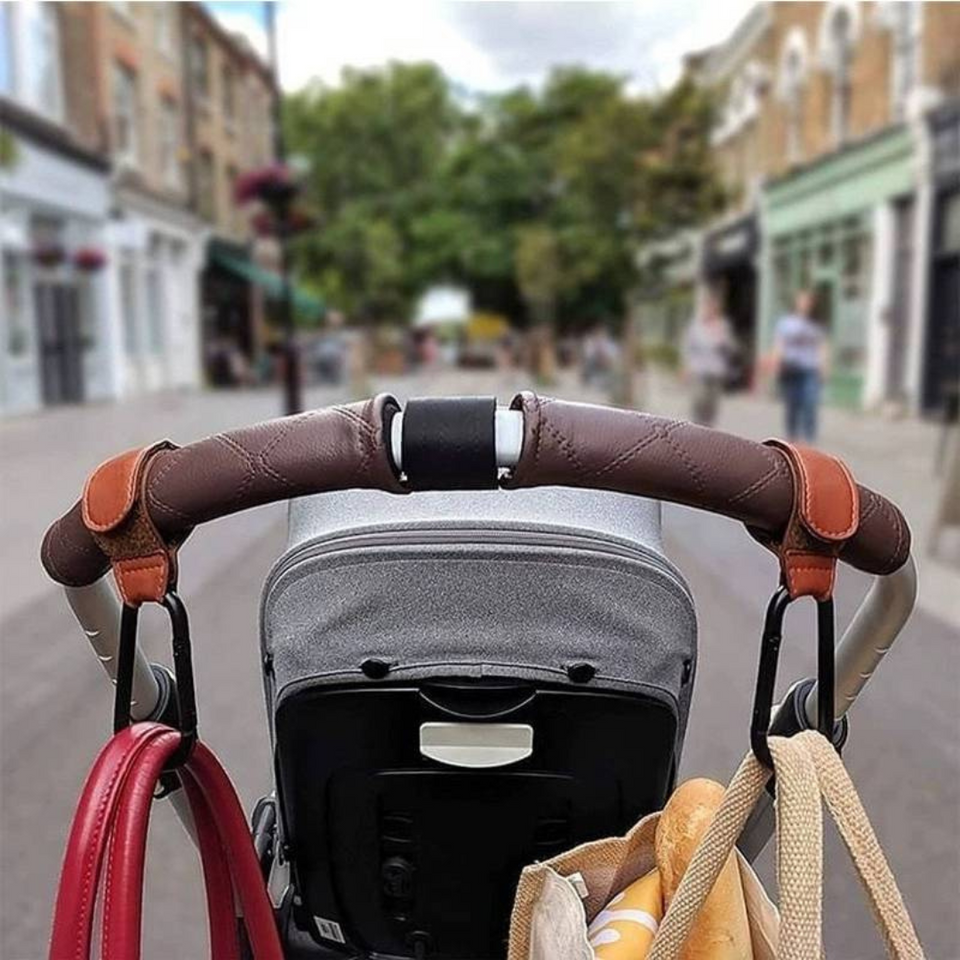 EasyCarry – Altijd Georganiseerd – Kinderwagenhaken Set