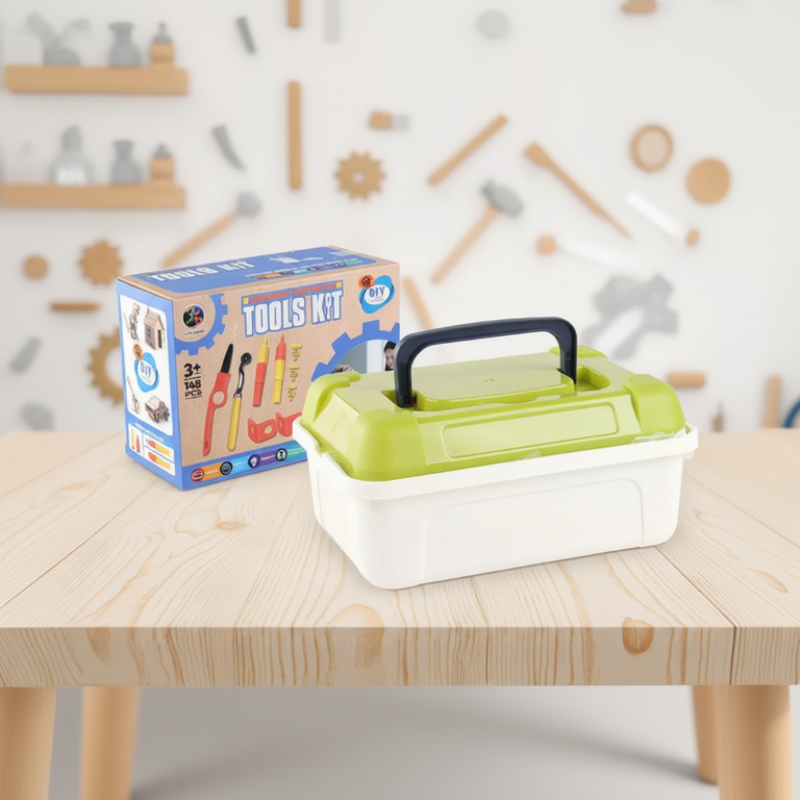 ToolMaster – Ultieme gereedschapsset voor kartonnen bouwers – Kindergereedschapsset