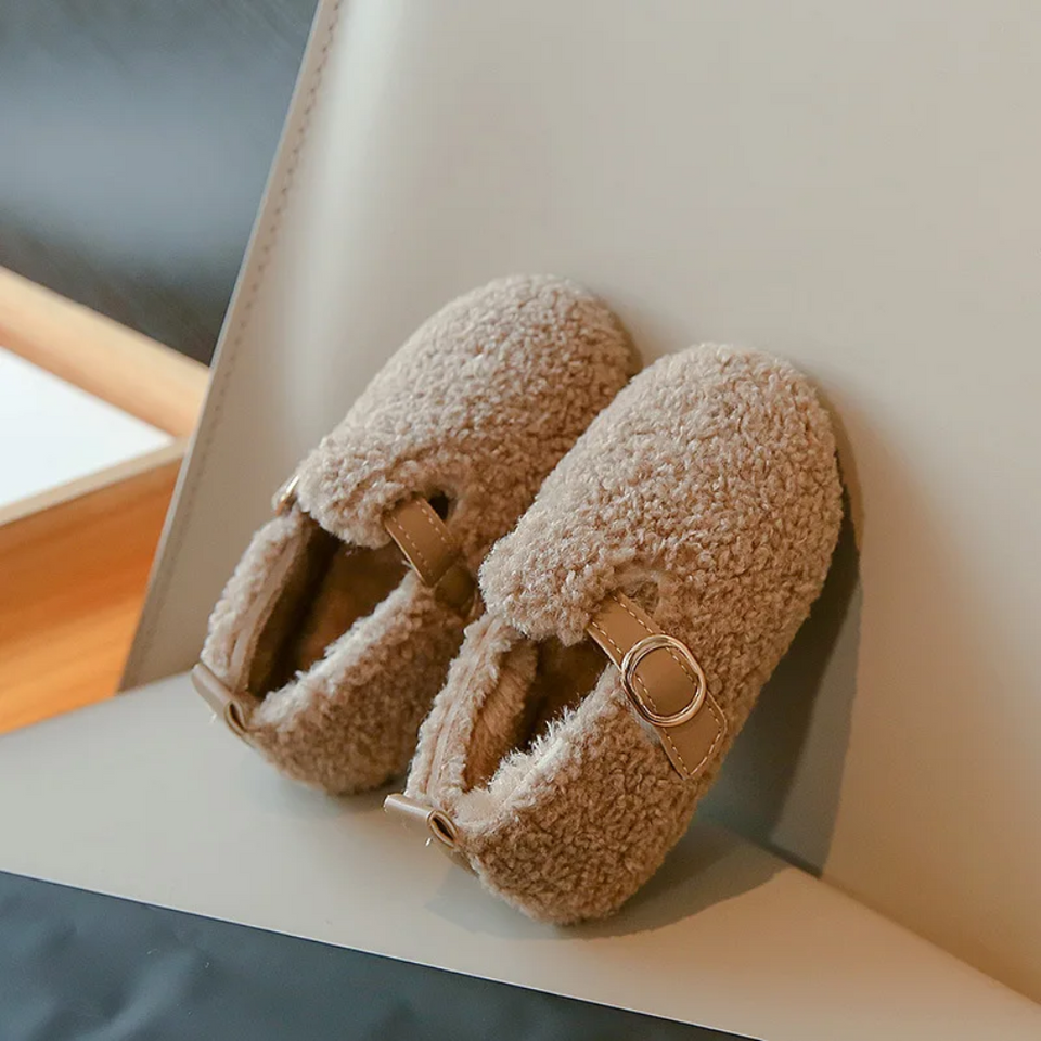 WarmSteps – Comfortabel & Knus – Pluche Winter Schoentjes voor Kinderen