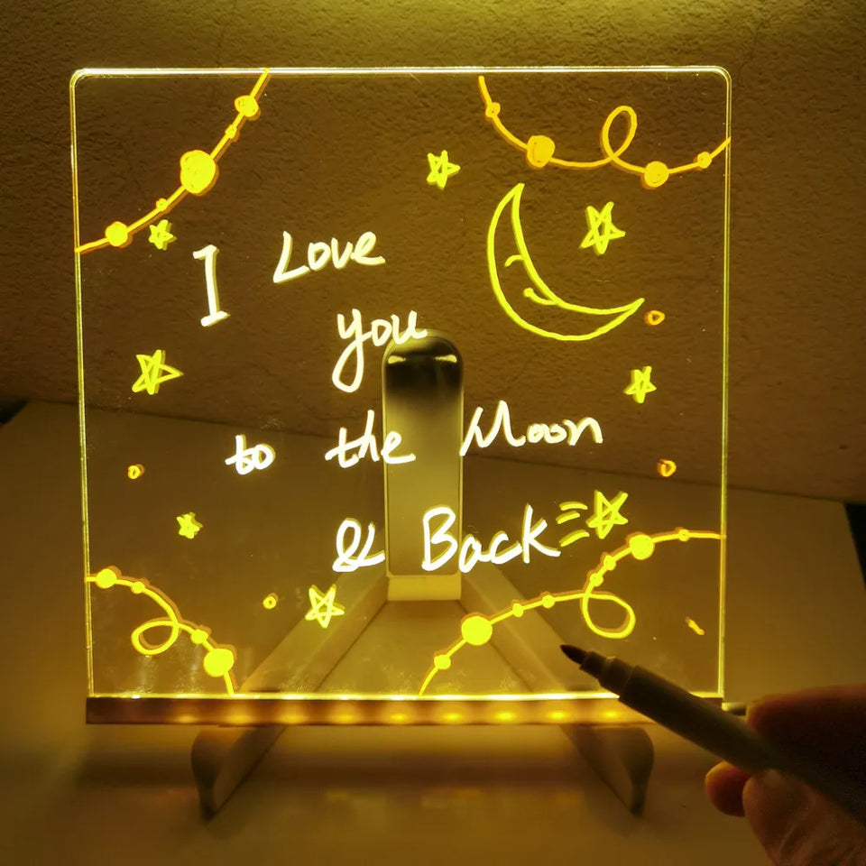 Drawing Light™ - Verlichte Fantasieën - Tekenbord