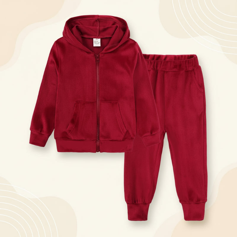 Kids Tales – Warm & Comfortabel – Velvet Trainingspak voor Kinderen