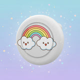 HiddenDot – Slim & Veilig – Broche AirTag-hoesje