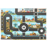 Car adventure™ - Toverstad Speelmat