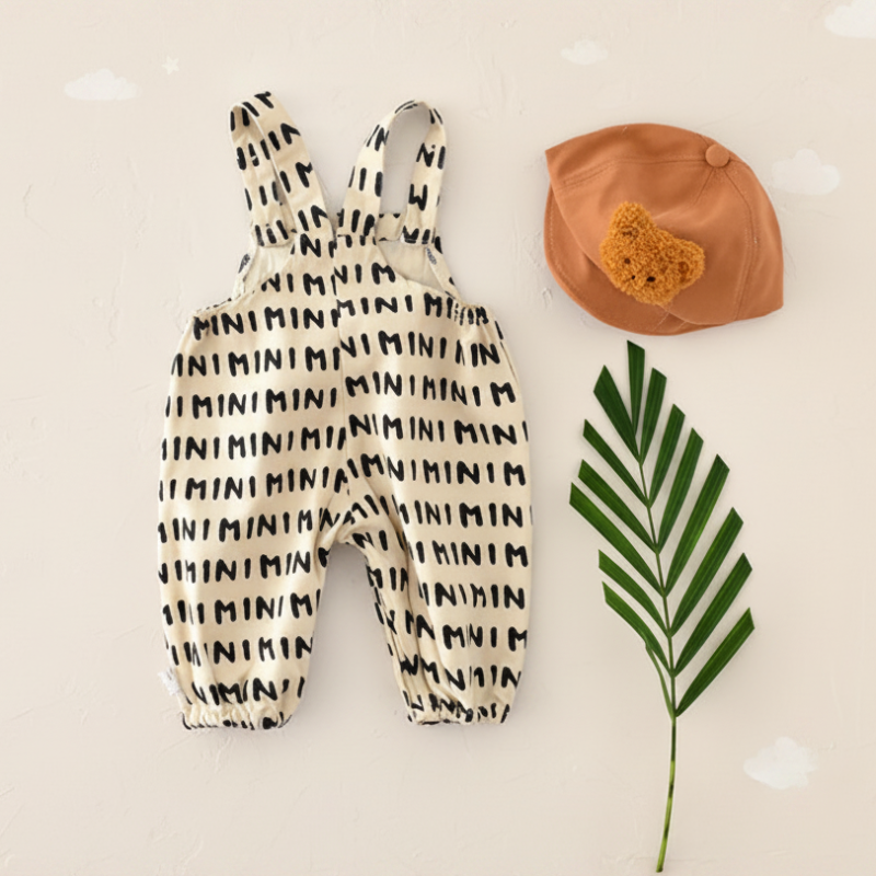 Striped Overall Romper – Zacht & Comfort – Kinder Jumpsuit