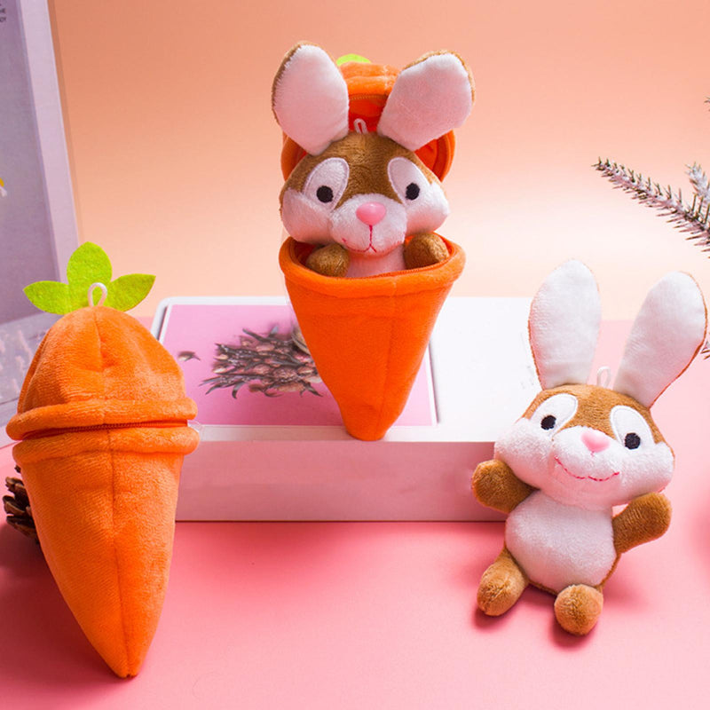 Personalized Bunny – Ultiem Paascadeau - Pluche wortelkonijn met naam