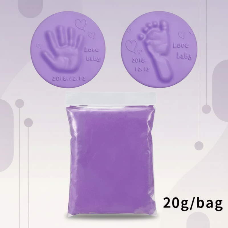 Baby Imprint Clay Kit – Herinnering & Uniek – Klei Afdruk Set