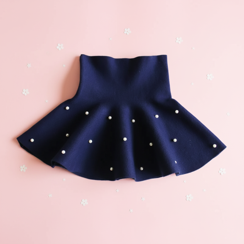 Girls Knitted Skirt – Comfort & Stijl – Kinder Rok