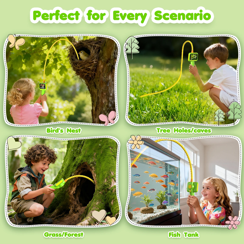 JuniorExplorer – Educatief & Ontdekkend – Borescoopcamera voor kinderen