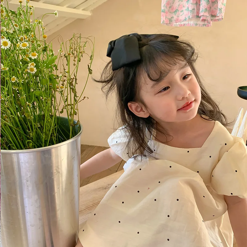 LittleTwinkle – Zacht & Comfortabel – Kinderjurk Met Dubbele Strikken