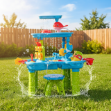 Splashplay – Zomerplezier & Ontdekken – 3-laags Zand- en Waterspeeltafel