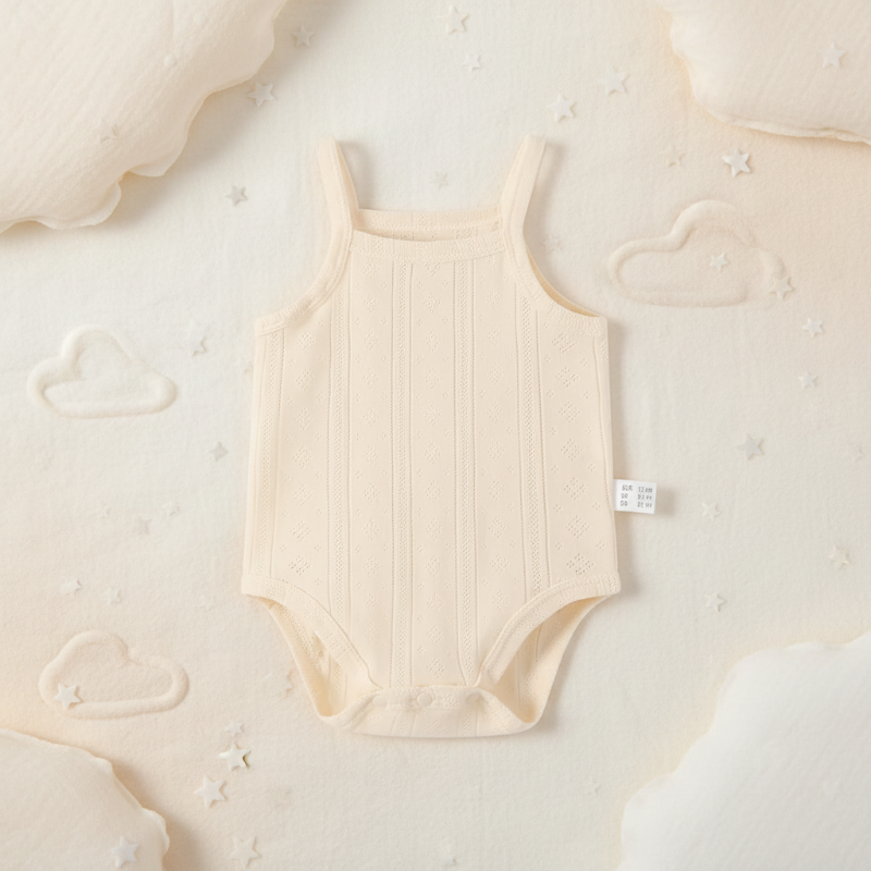 Summer Bodysuit – Luchtig & Comfort – Gebreide Baby Romper