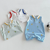 SunnyBaby – Comfortabel & schattig – Polo-romper voor baby’s