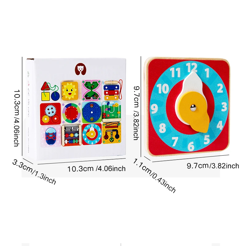 TinySkills – Creatief & Educatief – Montessori Magnetisch Busy Board Speelbord