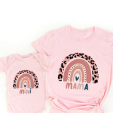 Mini Fashion™ - Mama & Dochter - Matchende Shirt & Romper