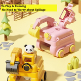 TinyExcavators – Uniek & Functioneel – Graafmachine Waterfles met Rietje