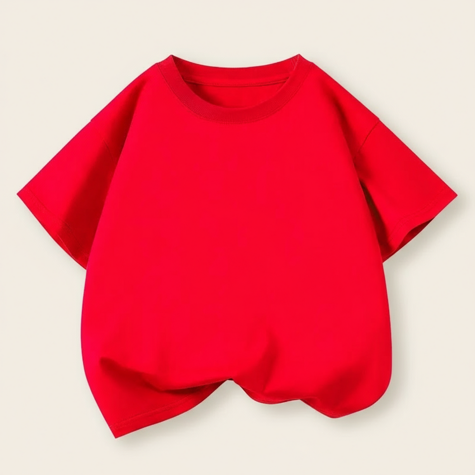 SimpleWear – Casual & Zacht – Relax Fit T-shirt met Ronde Hals