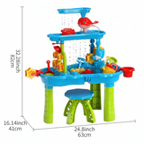 Splashplay – Zomerplezier & Ontdekken – 3-laags Zand- en Waterspeeltafel