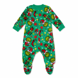 ChristmasGrinch – Speels & Gezellig – Familie Kerstpyjama met Grinchprint