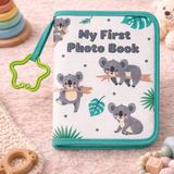 Baby Photo Album – Zacht & Herinnering – Stoffen Foto Boek