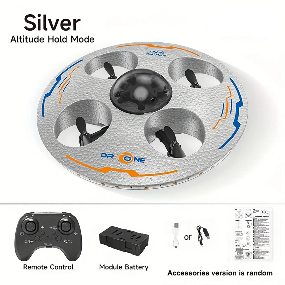 AeroQuest – LED & RC – Zwevende UFO Drone