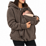 MamaNest – Warm & Praktisch – 2-in-1 Draagjas voor Mama en Baby