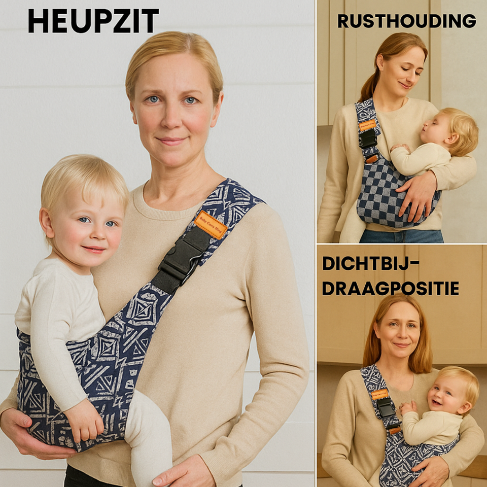 Baby Sling Carrier™ - Verstelbare draagzak - Heupdrager