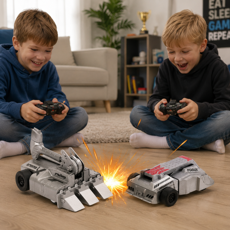 BattleCars – Duurzaam & Sterk – RC Pantserauto Set