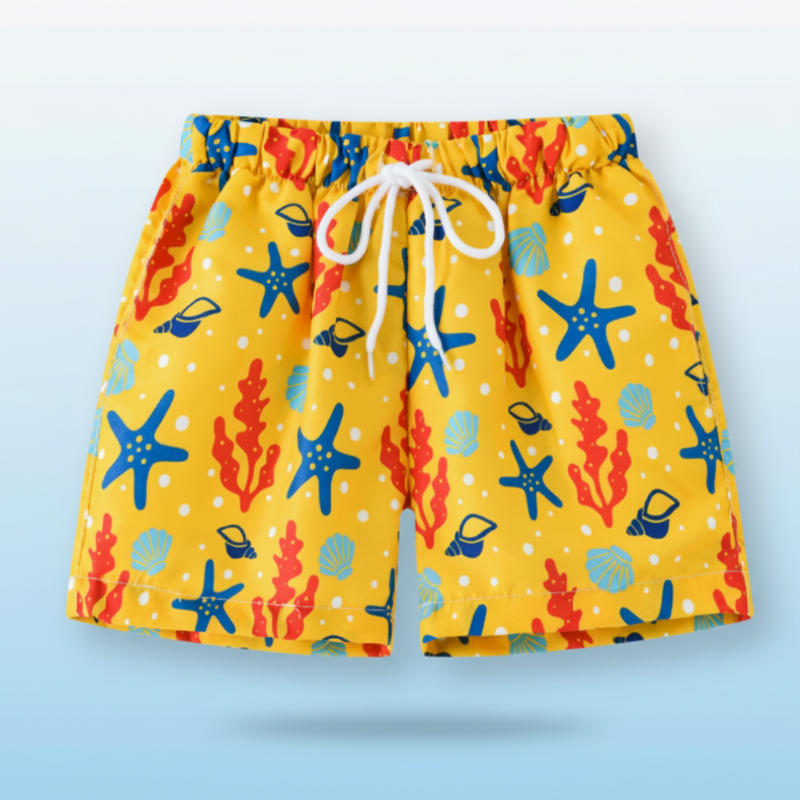 Beach Shorts – Lichtgewicht & speels – Tropisch Kinder Zwembroek