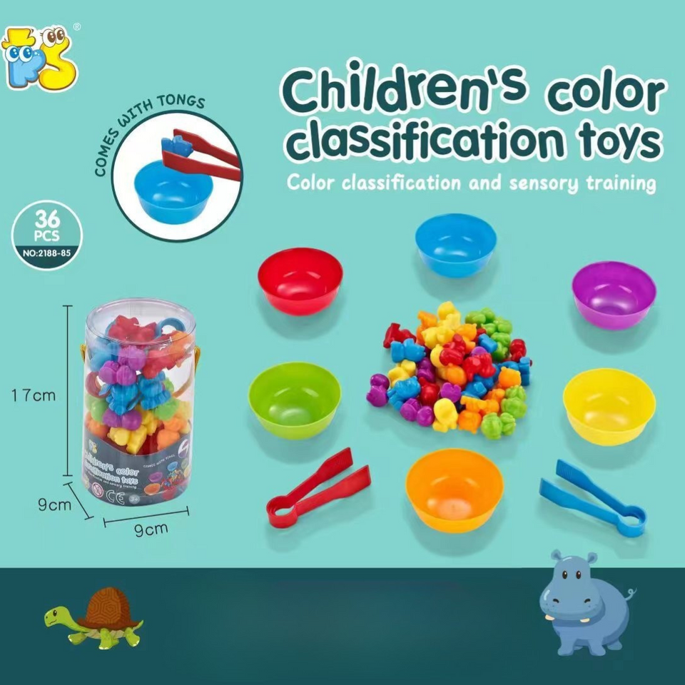 Rainbow Teddy Bears Toys™ - Educatief & Creatief - Regenboog Telberen