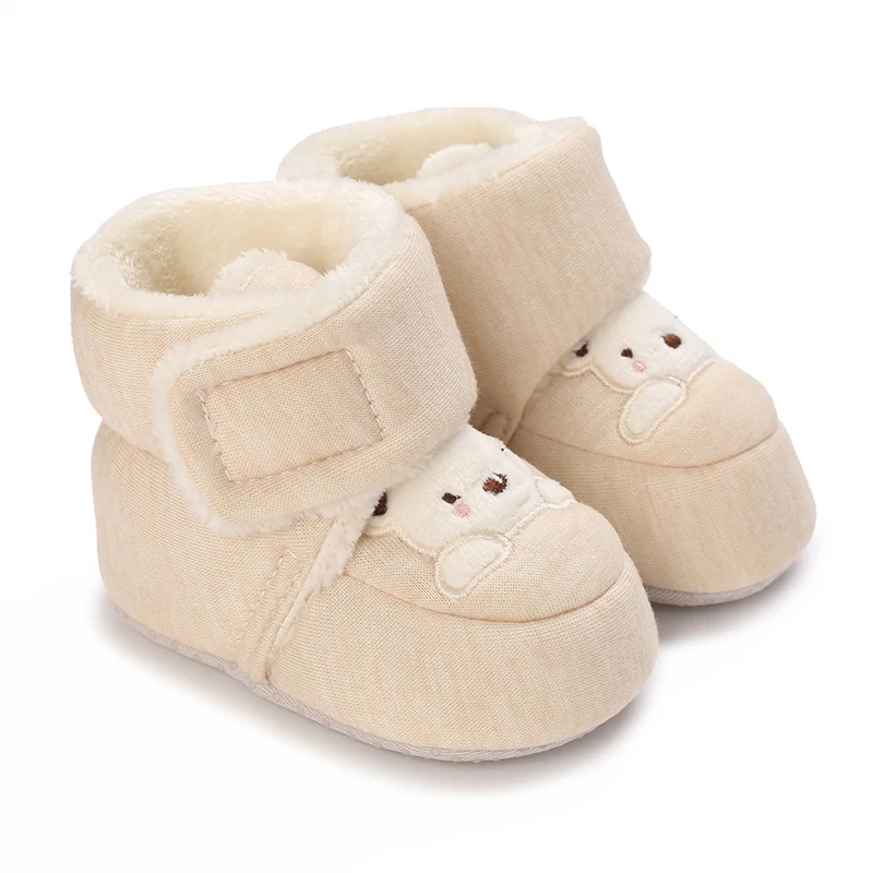 TinyBoots – Knus & Comfortabel – Pluche Babyschoenen voor Winter