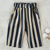SoftStripe – Zacht & Comfortabel – Baby Broek met Gestreept Design