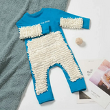 TinyCleaner – Zacht & Praktisch – Baby Jumpsuit voor Kruipen en Spelen