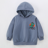 DinoStyle – Warm & Ademend – Hoodie met Triceratops Print